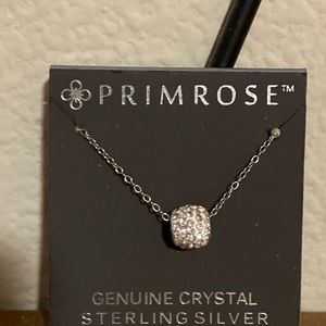 Primrose Stirling Silver Simple Elegant Necklace